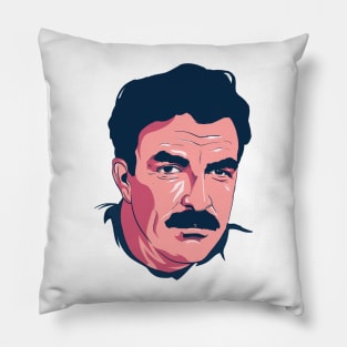 Tom Selleck 80s Pillow