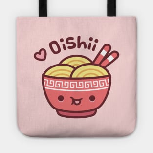 Cute Bowl of Japanese Ramen Noodles Oishii Tote