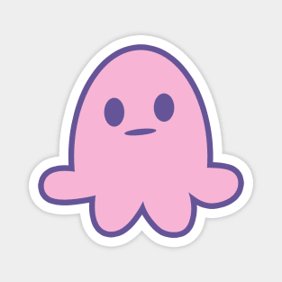 Cute pink octopus Magnet