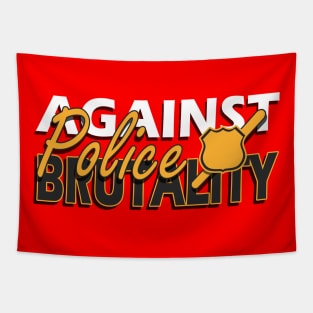 Police Brutality Tapestry