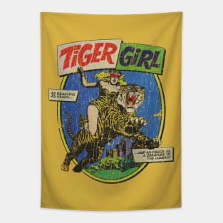 Tiger Girl 1968 Tapestry