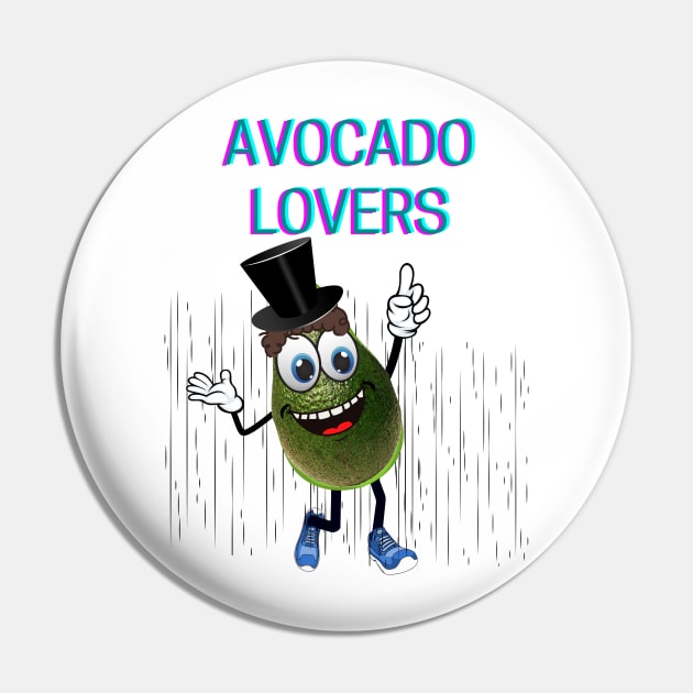 Avocado Lovers Pin by BeatyinChaos