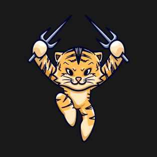 cute tiger trisula T-Shirt