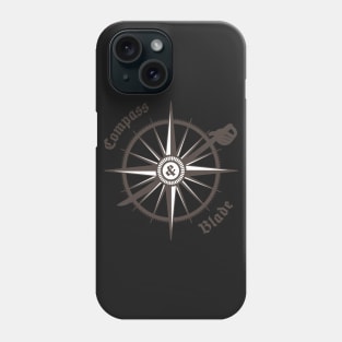 Compass and Blade Logo Phone Case