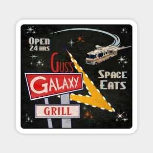 Gus's Galaxy Grill Magnet