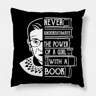 Ruth Bader Ginsburg Pillow