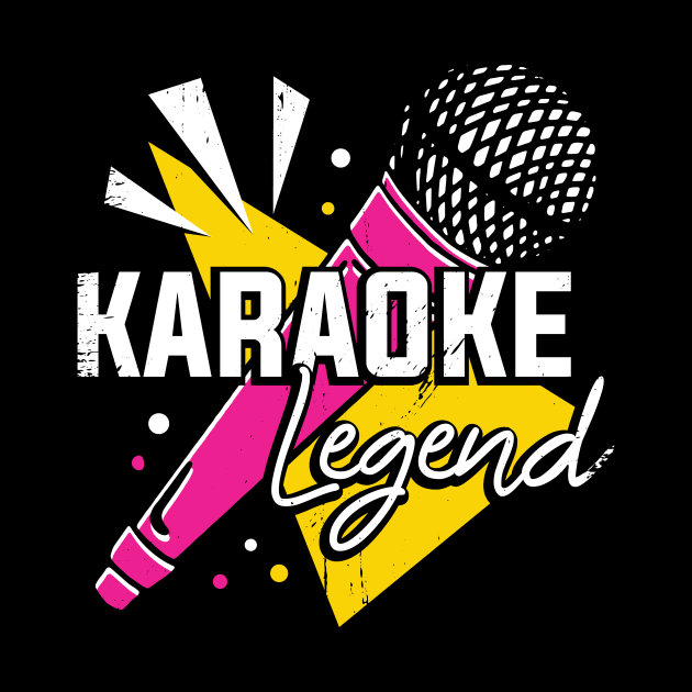 Karaoke Legend Party Singing Singer Gift by Dolde08