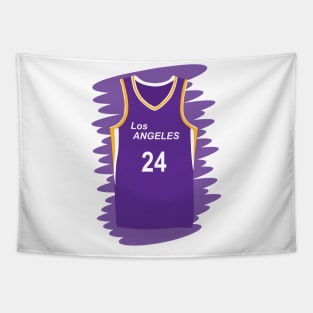 Los Angeles Sparks uniform number 24 Tapestry