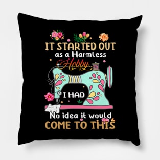 Harmless Hoddy Quilting Sewing Crochet Woman Girl Gift Pillow