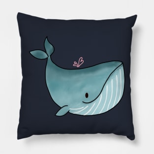 Cute Whale Pillow