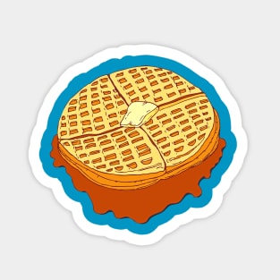 You Talk A Loada Waffle, Funny Waffle - Waffle - Pillow