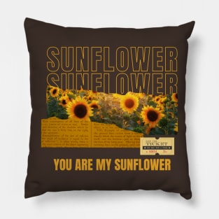 You Are My Sunflower Pillow