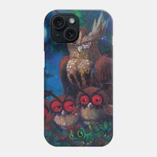 Owl's night Phone Case