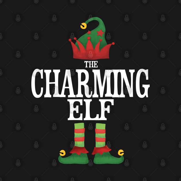 Charming Elf Matching Family Group Christmas Party Pajamas by uglygiftideas