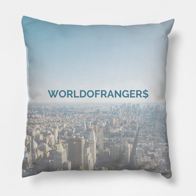 WorldofRanger$ Pillow by TheRangerVault