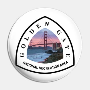 Golden Gate National Recreation Area trail marker Pin