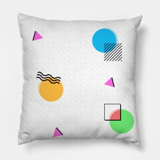 80s pattern Pillow