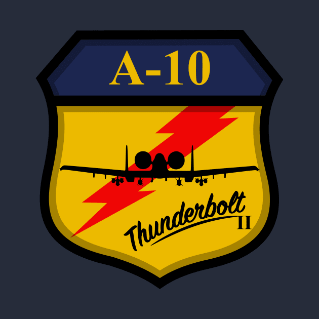 A-10 Warthog Patch by Tailgunnerstudios