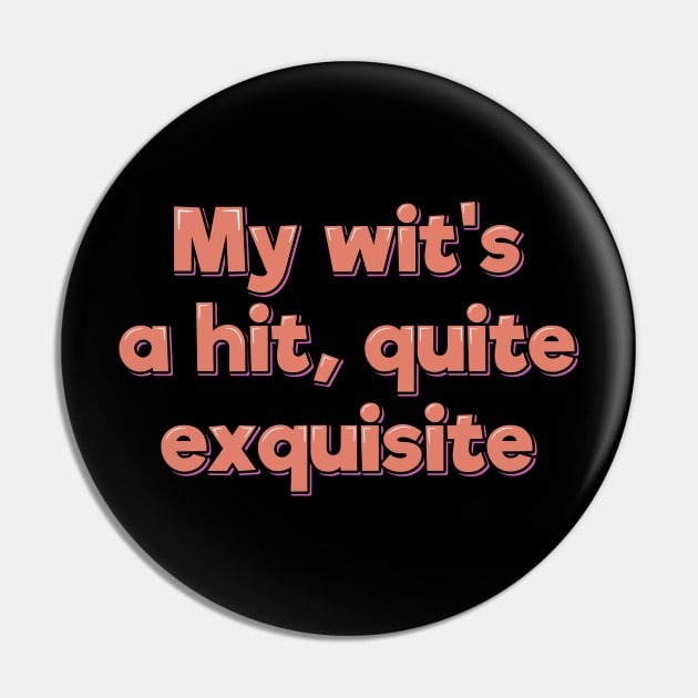 Exquisite Wit Pin by ardp13