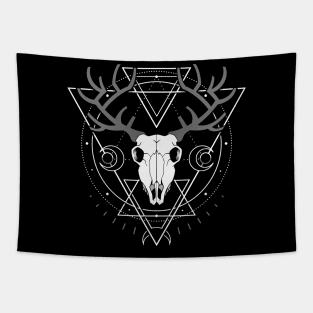 Deer Skull Tapestry