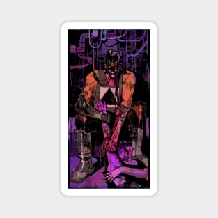 Temperance (Cyberpunk Tarot) Magnet