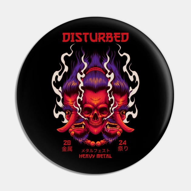 disturbed Pin by enigma e.o