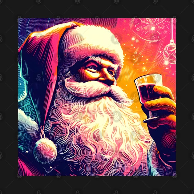 Captivating Christmas: Unleash Cheer with Unique Santa Claus Illustrations! by insaneLEDP