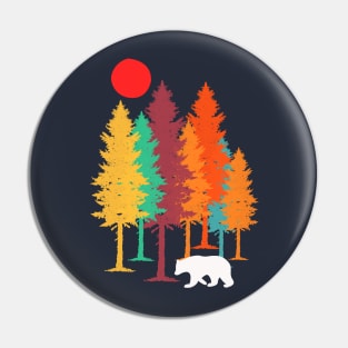 colorful trees Pin