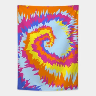 Colorful Tie dye abstract pattern Tapestry