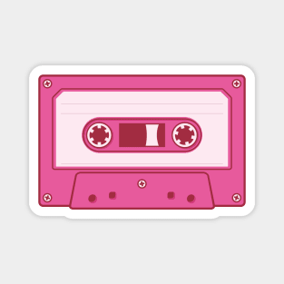 Pink Cassette Magnet