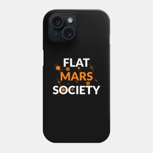 flat mars society Phone Case