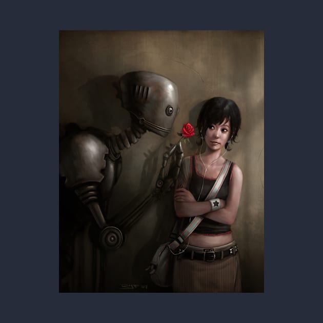 Robot in Love by RudeOne