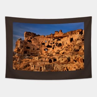 The old troglodyte settlement of Cavusin- Cappadocia Tapestry