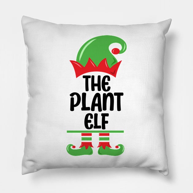 Funny Elf Costume The Plant Elf Pillow by jodotodesign