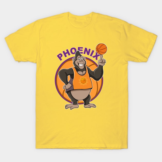 Arizona Phoenix Suns The Suns Gorilla Cardinals Mascot Unisex T-Shirt -  Teeruto
