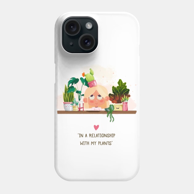 I love Plants Phone Case by adelemanuti