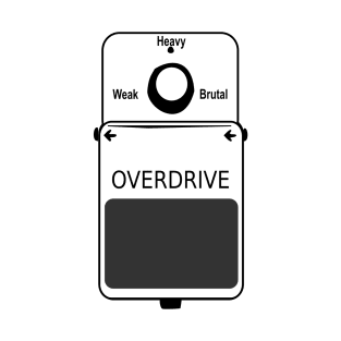 Guitar Stompbox Overdrive Brutal T-Shirt