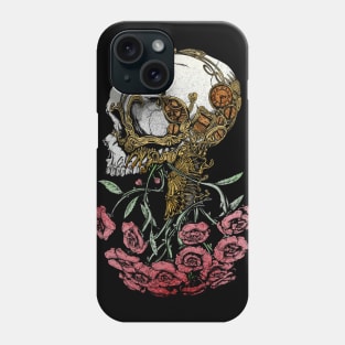 Skull Bloom Phone Case