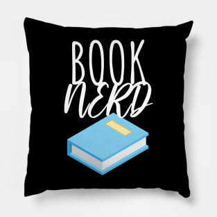 Bookworm book nerd Pillow