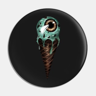 Eyescream You Scream Pin