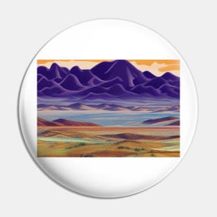 Mongolia Landscape Pin