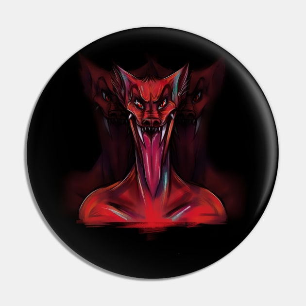 Japanese demon Pin by smirksneer