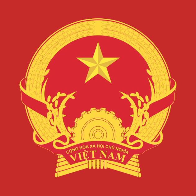 Emblem of Vietnam by Wickedcartoons