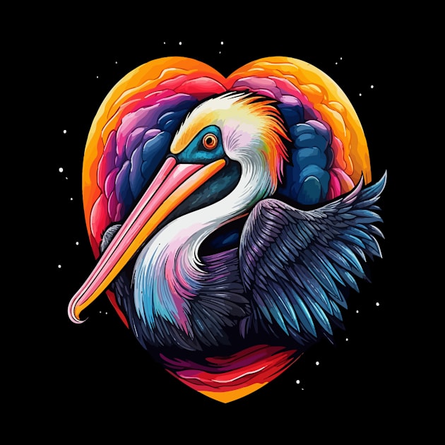 Pelican Valentine Day by JH Mart