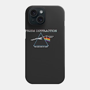 Prism Diffraction - The Dark Side of Light Phone Case