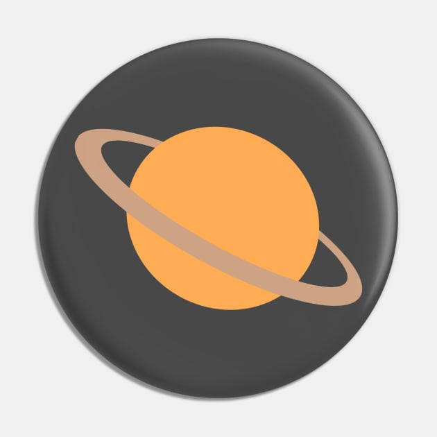 Planet Saturn Leans Right Pin by JeanGregoryEvans1