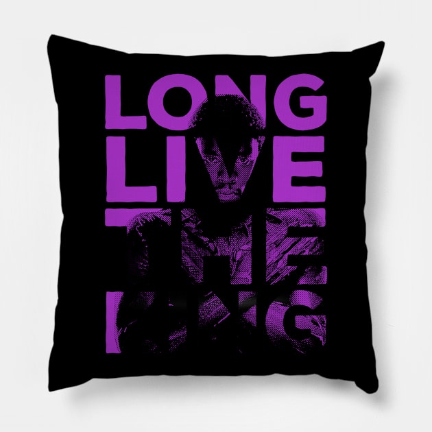 Long Live the King Tribute Chadwick Boseman Edit Pillow by gastaocared