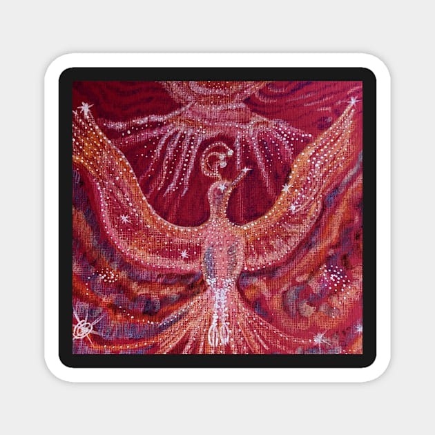 Phoenix Magnet by CsillaRosales