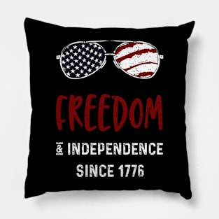 Freedom & Independence Since 1776 Pillow