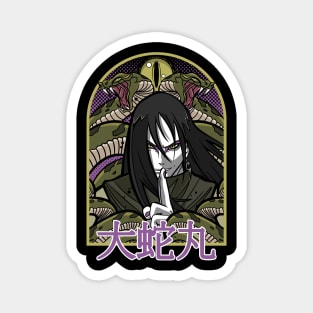 Orochimaru Snake Summon - Naruto Anime Magnet